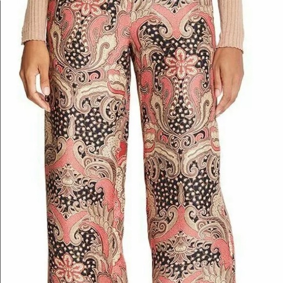 💖SILK BLEND J.MCLAUGHLIN PAISLEY PANTS 💖 SO PRETTY❣️ - Picture 8 of 11
